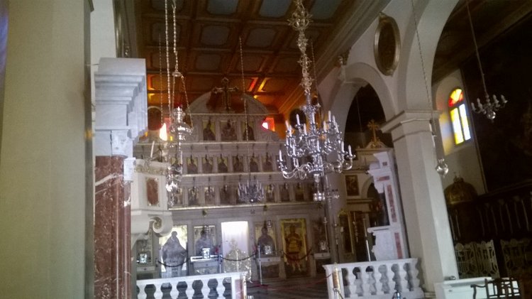 Посещение храма Панайя Спилиотисса («Богородицы в пещерах»), Святой Феодоры (фото 5)