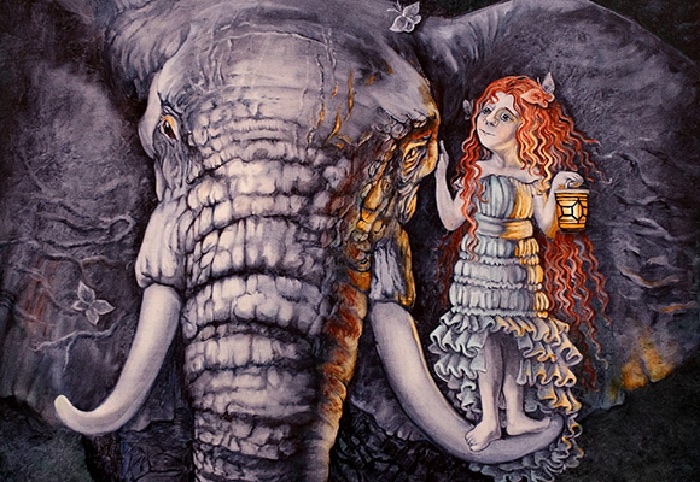 Сказочные полотна в стиле фэнтези Надежды Ильиной (фото 7)