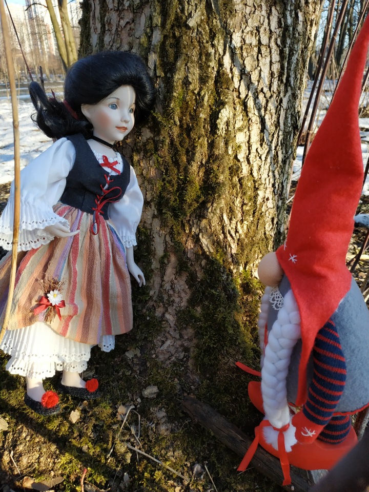 Весенние встречи — Куклы Dianna Effner (Эффнер) из винила: Little Darling (фото 8)