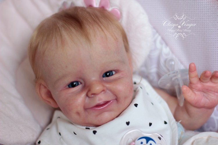 Прототип Shaya от скульптора Bonnie Sieben. Кукла реборн Олеси Венгер (фото 7)