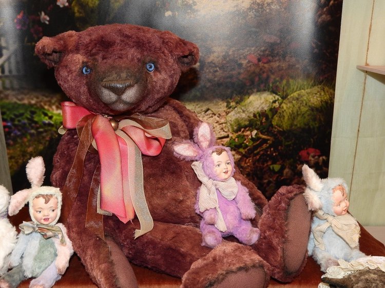 XV Международный осенний салон авторских кукол на Тишинке с 4 по 6 октября 2019 года в Москве - часть 4