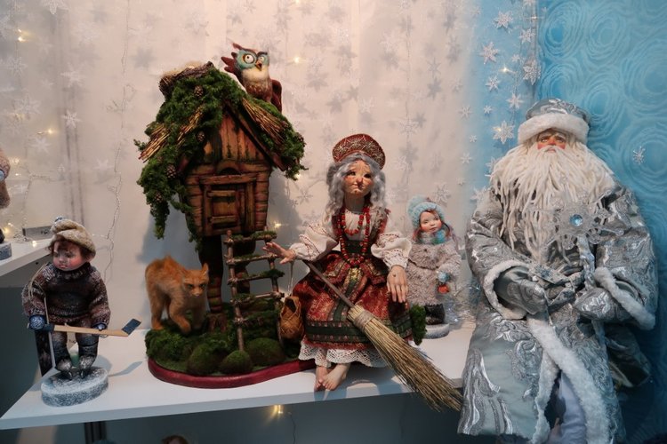Выставка в Гостином дворе декабрь 2019. Искусство куклы X (фото 5)