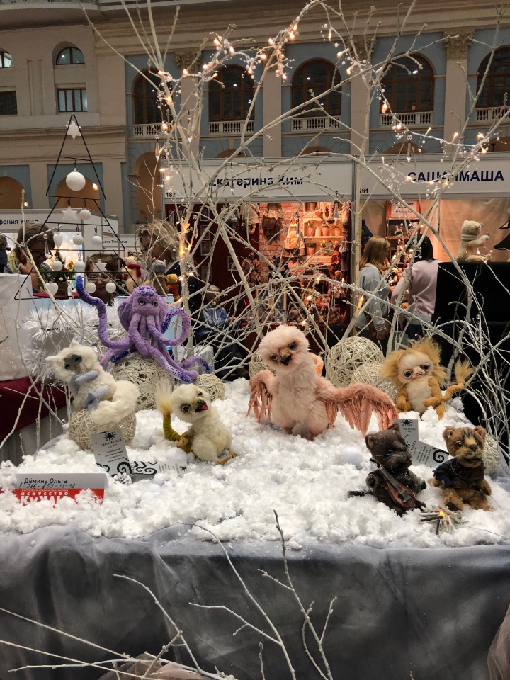 "Искусство куклы" 2019 - приглашаю прогуляться по выставке... ч.5