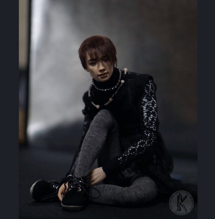 Авторская шарнирная кукла «Рейн», 47 см