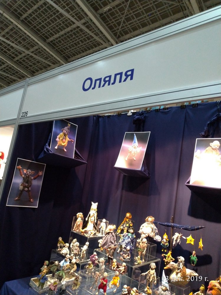 X Международная выставка "Искусство куклы" в Гостином дворе. Часть 2