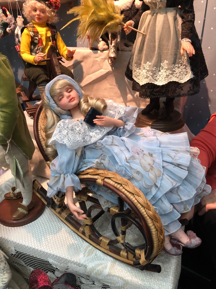 "Искусство куклы" 2019 - приглашаю прогуляться по выставке... ч.6 - завершающая