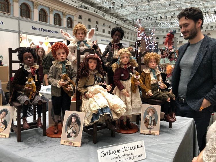 "Искусство куклы" 2019 - приглашаю прогуляться по выставке... ч.4 | Бэйбики "Искусство куклы" 2019 - приглашаю прогуляться по выставке... ч.4
