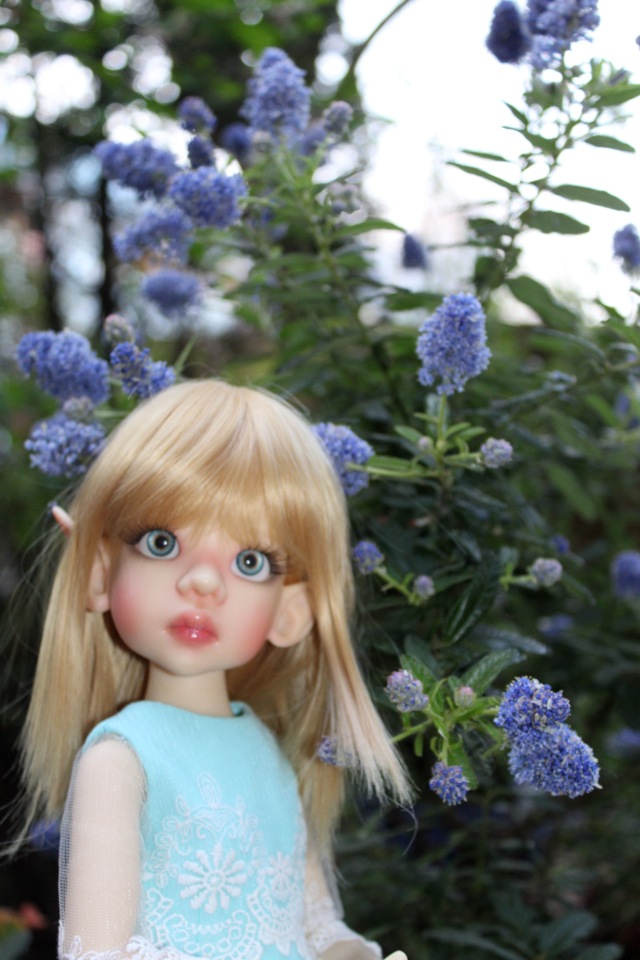 Талисса в весеннем саду — Куклы Kaye Wiggs (Кайе Виггс): авторские BJD (БЖД)