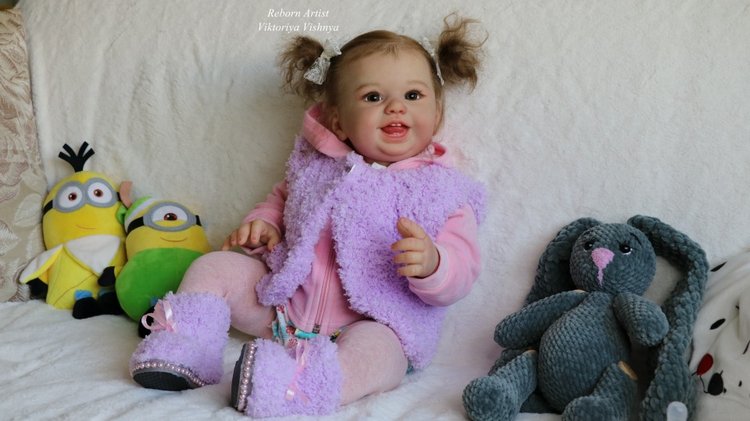 Малышка Хулиганка... куколка реборн Виктории Вишни