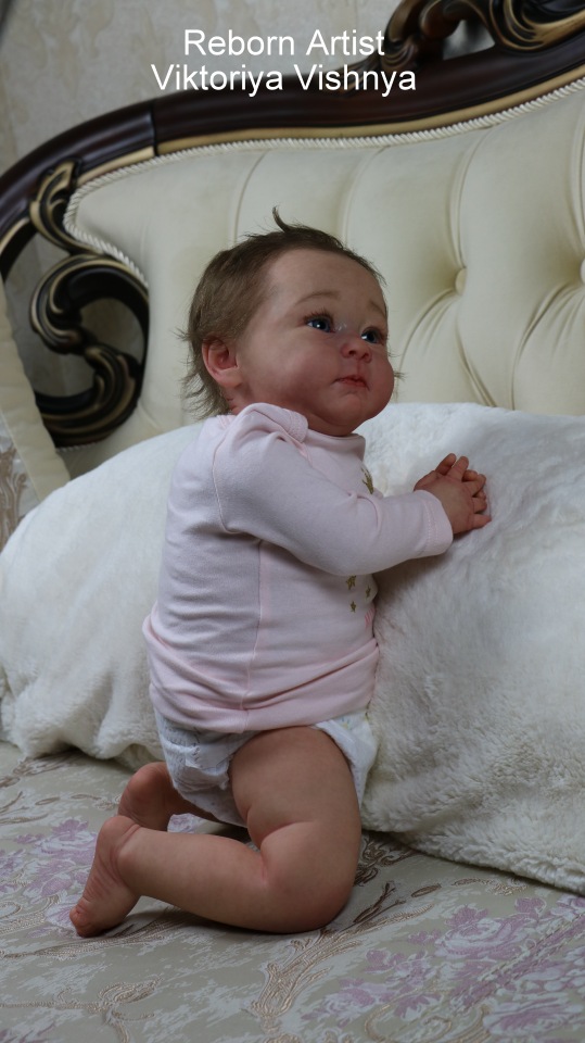 Хаксли... куколка реборн Виктории Вишни (фото 4)