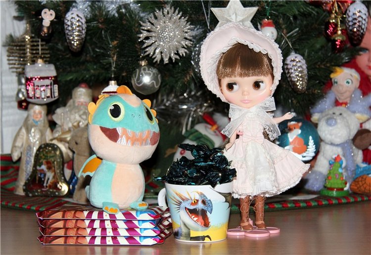 Новогодние встречи — Оригинальные куклы Blythe (Блайз): Takara
