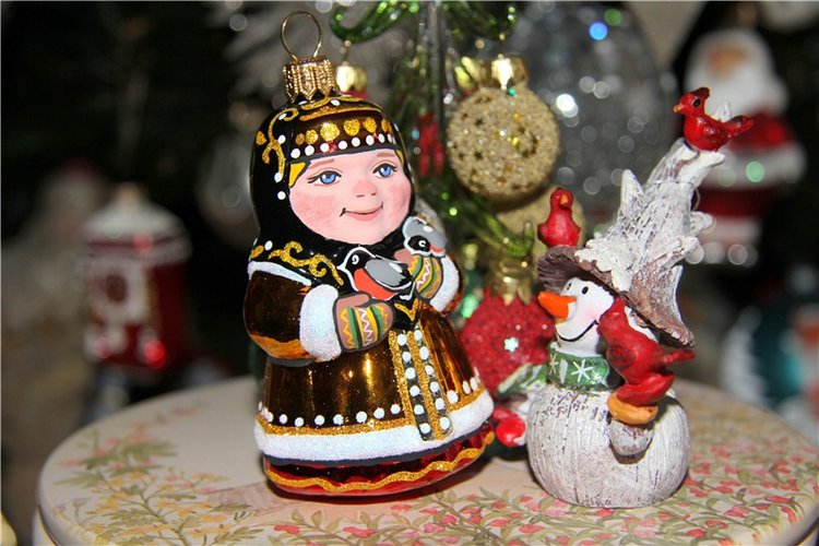 У Новогодней Ёлочки — Новый год и Рождество: праздничные фото кукол