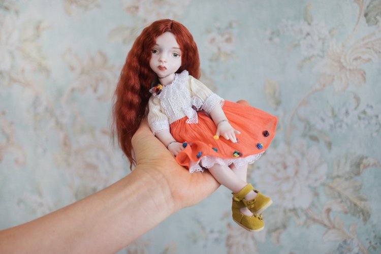 Марта и Амели - мои новые фарфоровые куклы (фото 10)