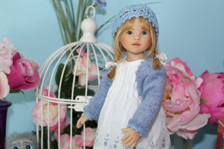 Мой нежный Подснежник - Brianna. Студийная кукла от Heidi Plusczok