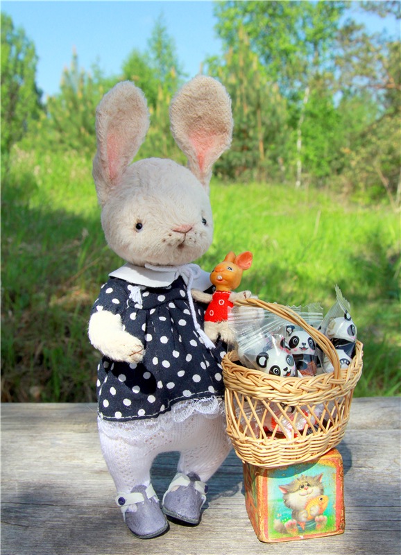 Заюшка Таточка. Авторская ручная работа Труничевой Ирины