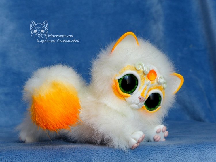 Котик Мирис играет с утенком и совятами (фото 7)