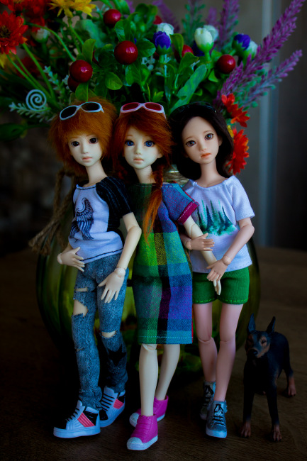 Кинко, Ринри и Айка - вместе навсегда! Nano Haruka & Azone Pure Neemo XS | Бэйбики Кинко, Ринри и Айка - вместе навсегда! Nano Haruka & Azone Pure Neemo XS