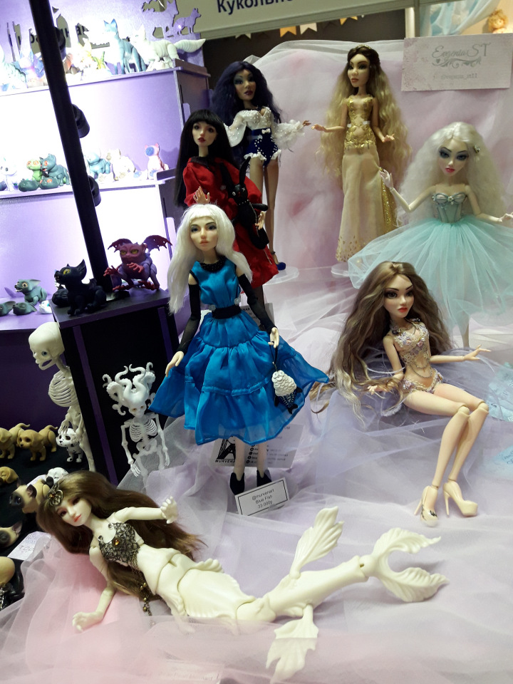 Искусство Куклы. Гостиный двор 2018. Выставку моими глазами - часть 2