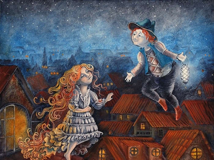 Сказочные полотна в стиле фэнтези Надежды Ильиной (фото 6)