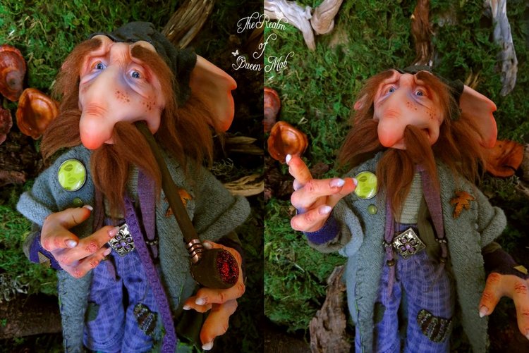 The Realm of Queen Mab - Fantasy & Ooak Art - Авторские фантазийные скульптуры by Silver Berry (фото 6)