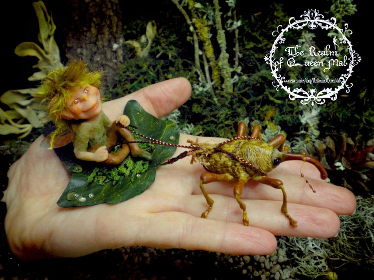The Realm of Queen Mab - Fantasy & Ooak Art - Авторские фантазийные скульптуры by Silver Berry