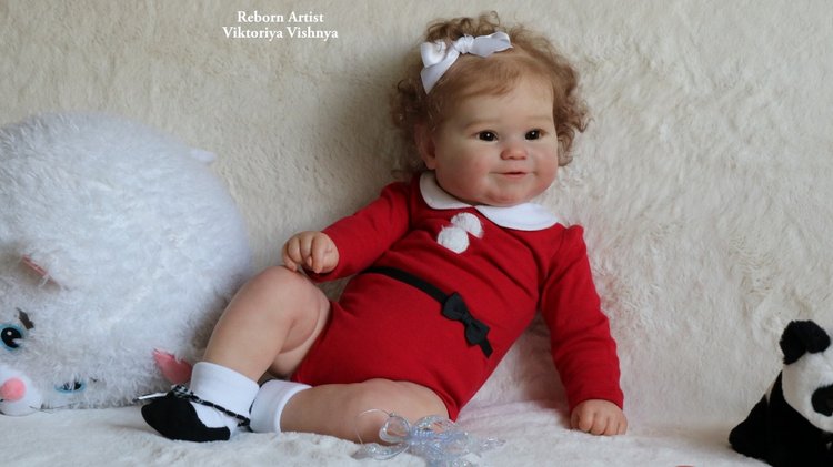 Моя Мэдди... Куколка реборн Виктории Вишни