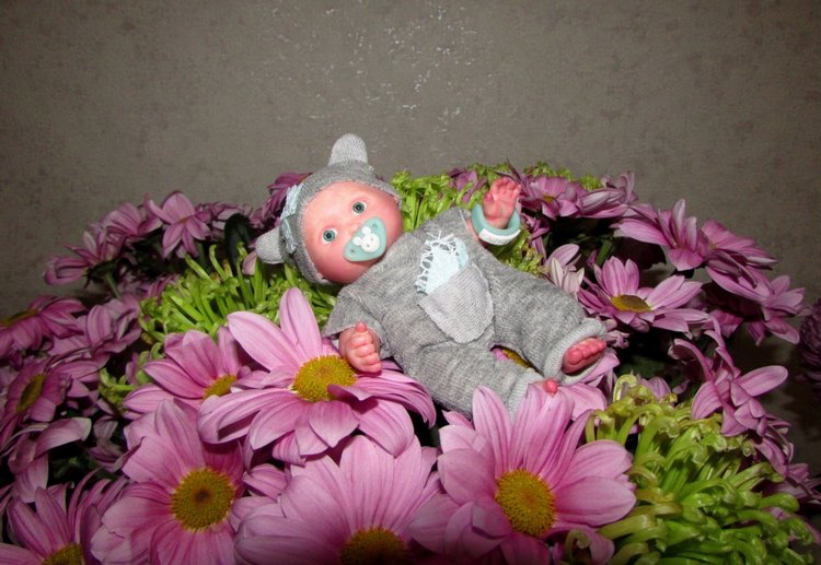 " В листочках зимних Хризантем" (фото 4)