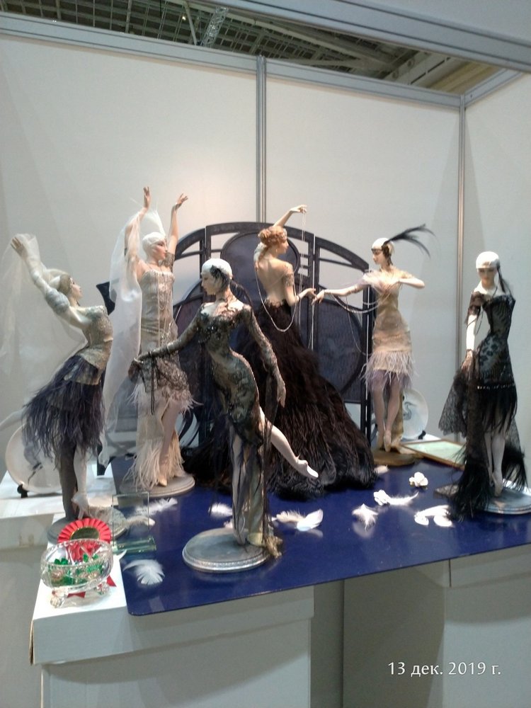 X Международная выставка "Искусство куклы" в Гостином дворе. Часть 1