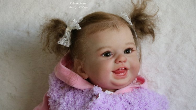 Малышка Хулиганка... куколка реборн Виктории Вишни
