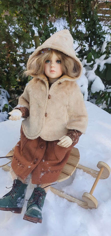 Розочка на снегу — Куклы Dollshe Craft (Доллше): BJD (БЖД) (фото 9)