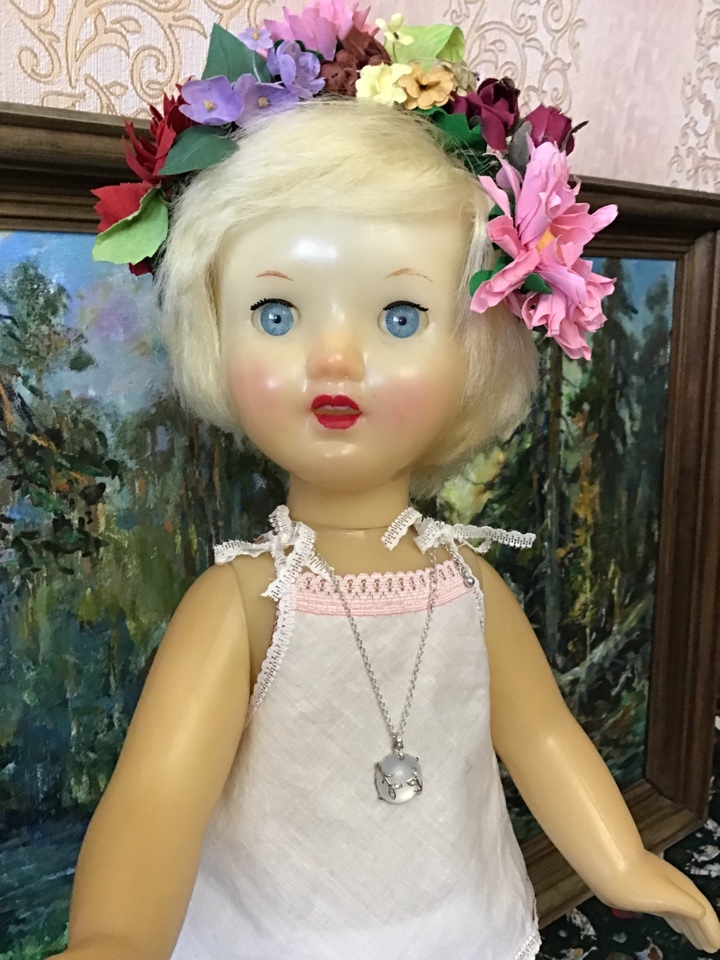 Белокожая красотка Маня советской эпохи . Моя поздняя кукольная любовь