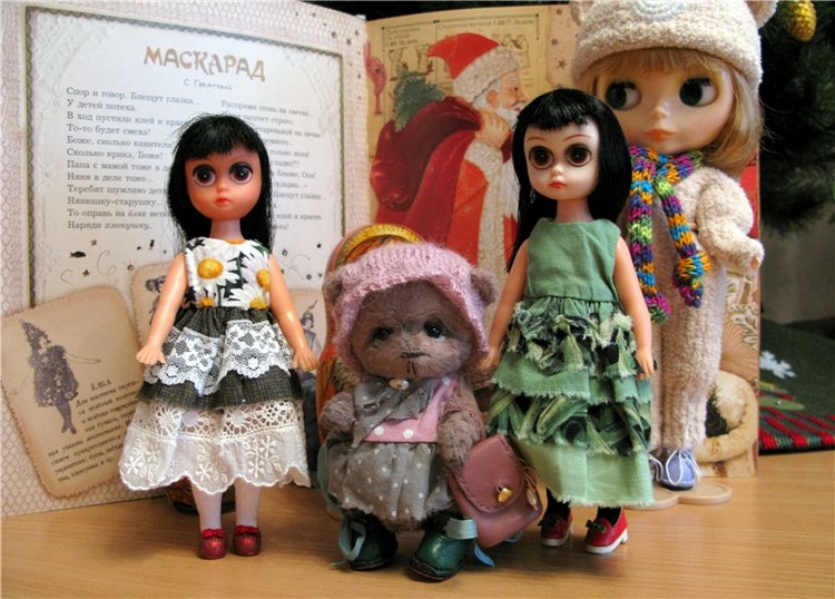 Новогодний карнавал — Оригинальные куклы Blythe (Блайз): Takara (фото 8)