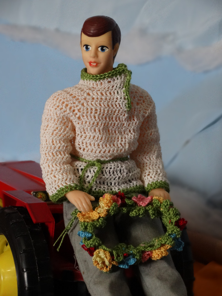 Сельская романтика для стареньких кукол