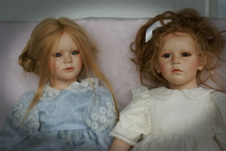 1988 Фарфоровые винтажные куклы Аннет Химстедт. Редкие кадры