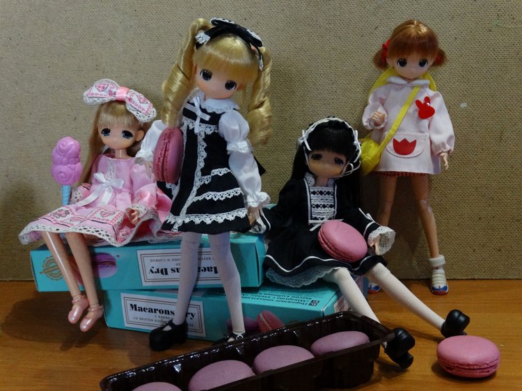 Мои пироженки. Куклы mamachapp