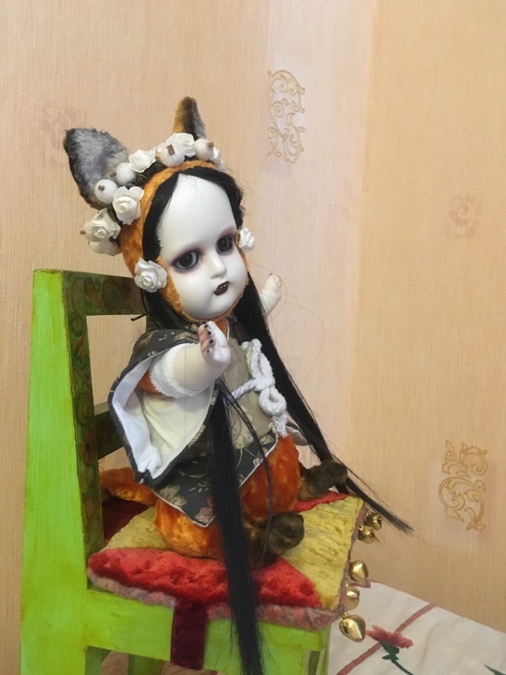 Необычные куклы Андрея Зацепина или Красотка Чикао в стиле « декаданс» (фото 7)