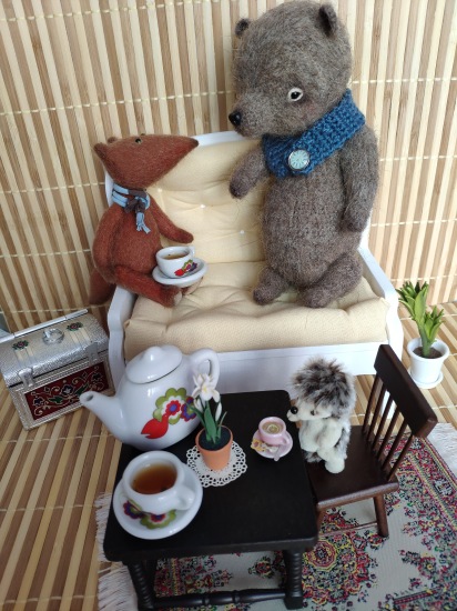 Новый друг — Домашние фото авторских игрушек: Тедди