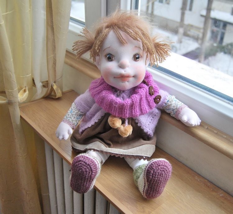 Небольшой обзор Авторских кукол Unique doll