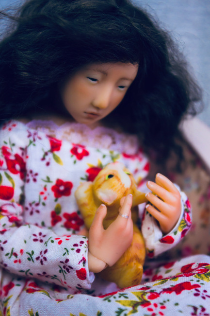 Лейсан. Авторская кукла "Наби" Юлии Решетниковой. Quiethousedoll