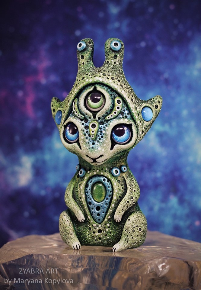 Зябры - Авторские фантастические космические существа