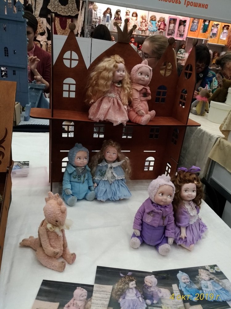 XV Международный Салон Авторских кукол на Тишинке моими глазами. Часть II