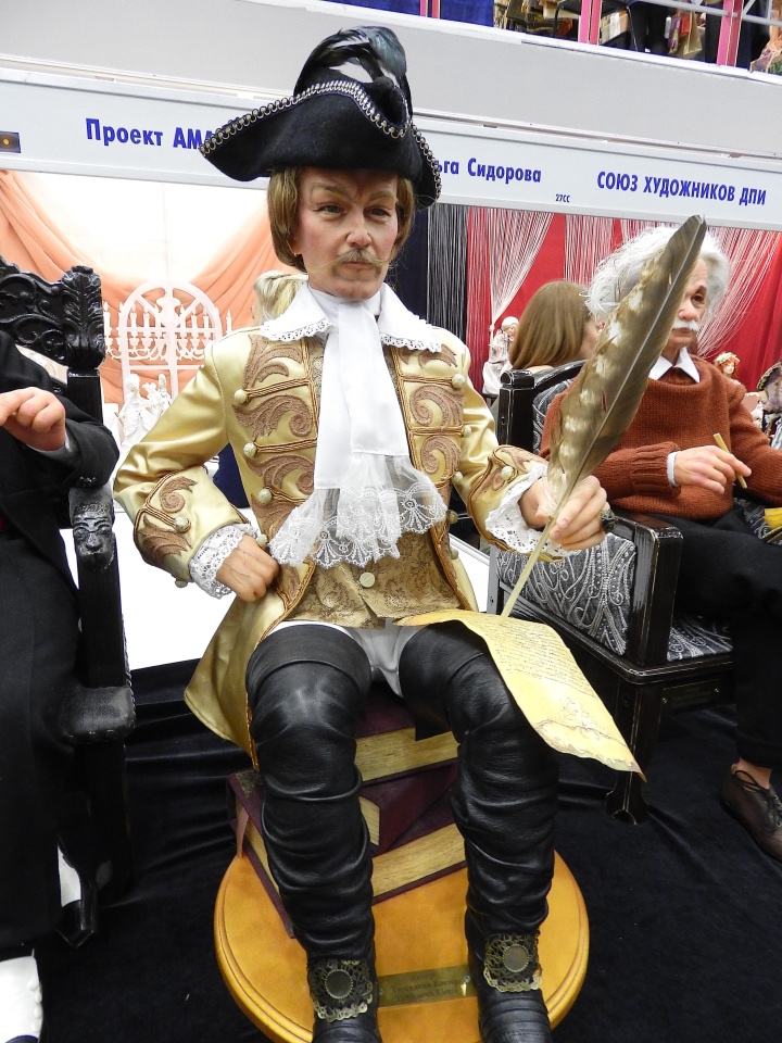 XV Международный осенний салон авторских кукол на Тишинке с 4 по 6 октября 2019 года в Москве - часть 2