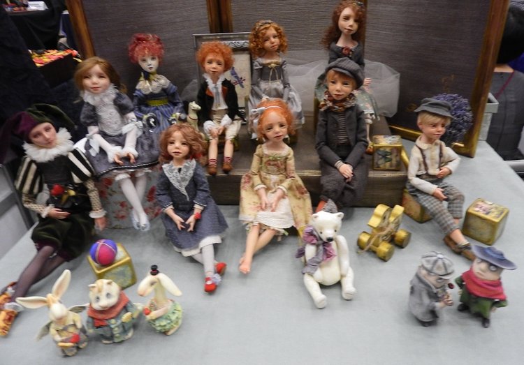 XV Международный осенний салон авторских кукол на Тишинке с 4 по 6 октября 2019 года в Москве - часть 2 (фото 3)