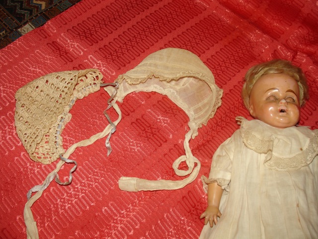 Моя коллекция. Антикварные младенцы. Малыш в длинном платье (фото 7)