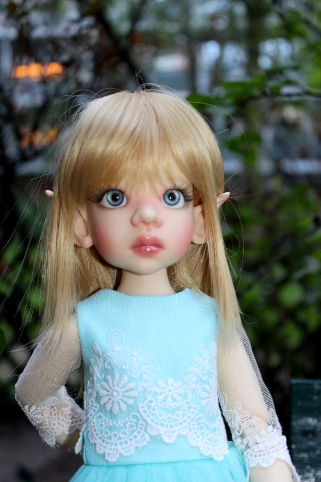 Талисса в весеннем саду — Куклы Kaye Wiggs (Кайе Виггс): авторские BJD (БЖД)