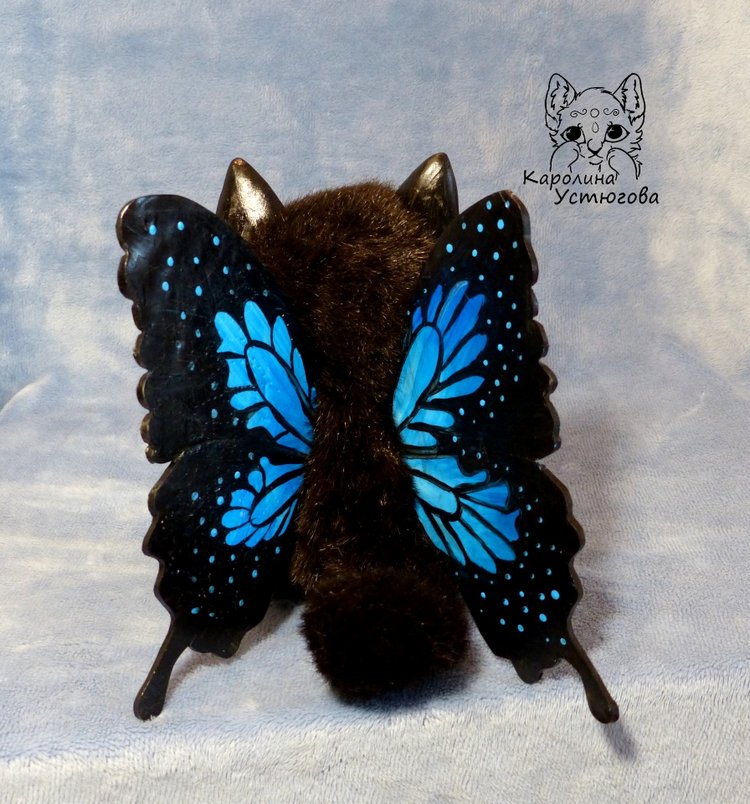 Волшебный бабочковый котенок Папилиофелис. И история из комнаты мага (фото 10)