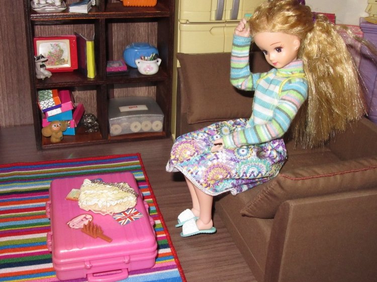 Подготовка к поездке — Куклы Takara Tomy (Такара): Licca (Ликка)