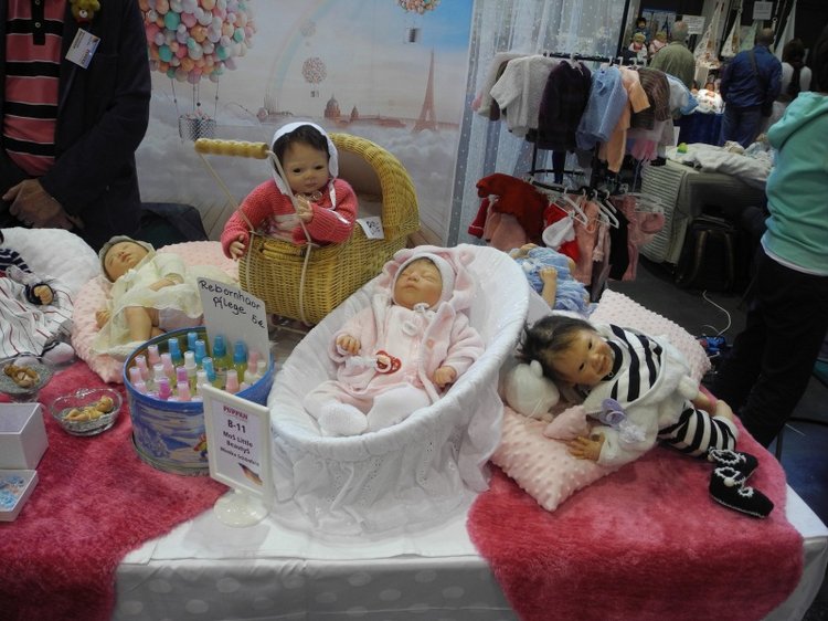 Выставка кукол и мишек в Мюнстере, Германия 28.04.2018-29.04.2018 год Часть первая