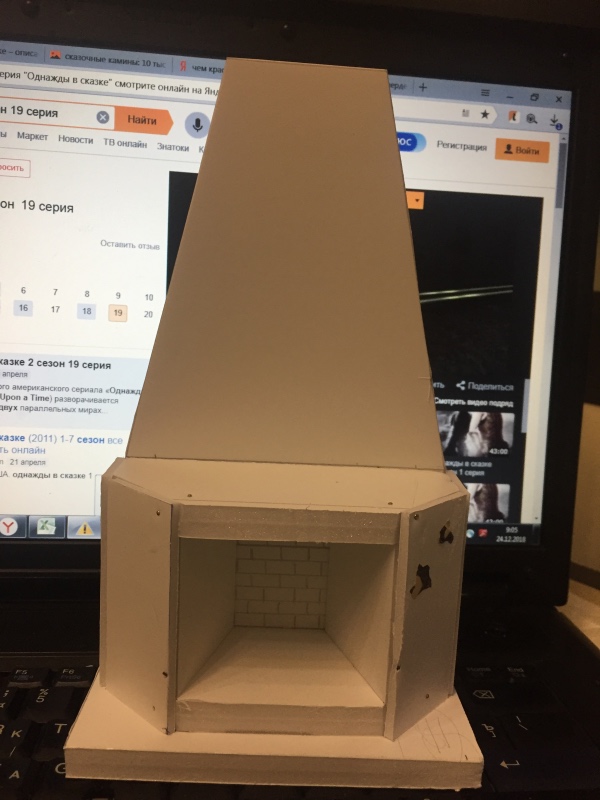 Вот такой вот был камин — Мебель для кукол и домиков: фото