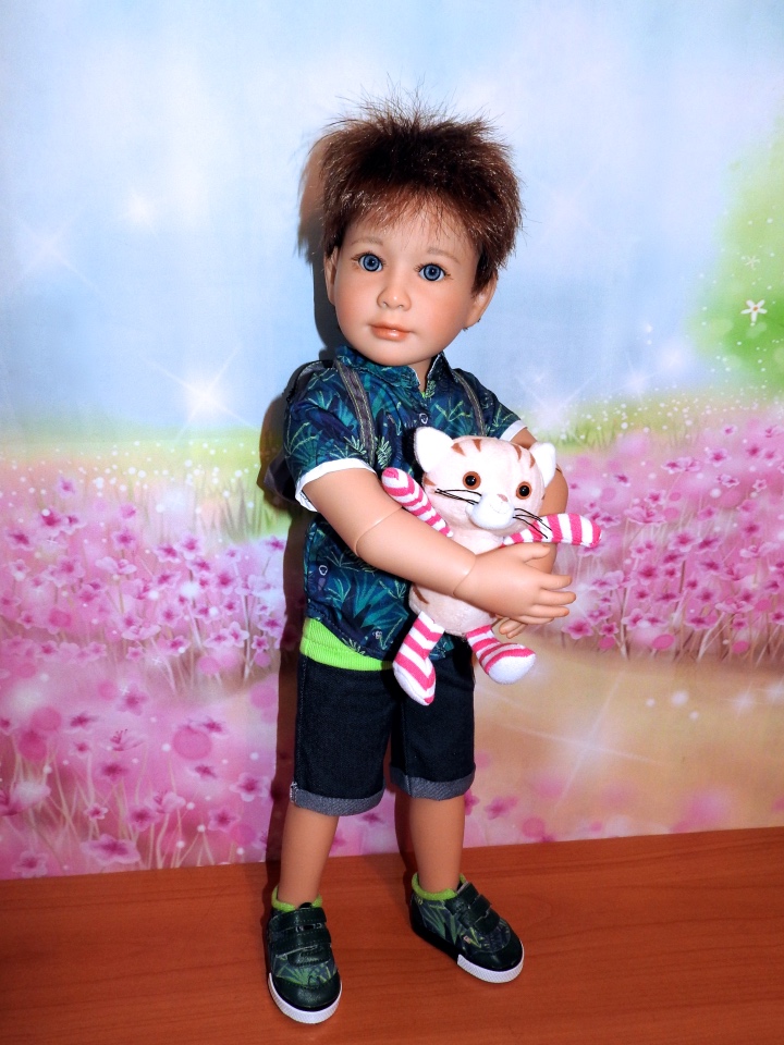 Давидка Kidz'n'Cats ООАК — Куклы Kidz'n'Cats (Соня Хартман): шарнирные 46 см